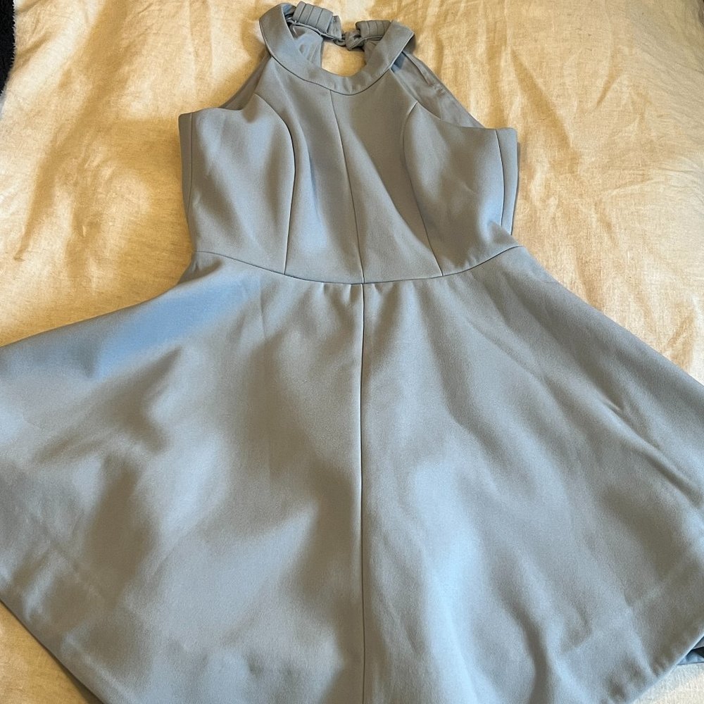 (NWT) REVOLVE x KEEPSAKE The Label | Light Blue Mini Dress Size XS
